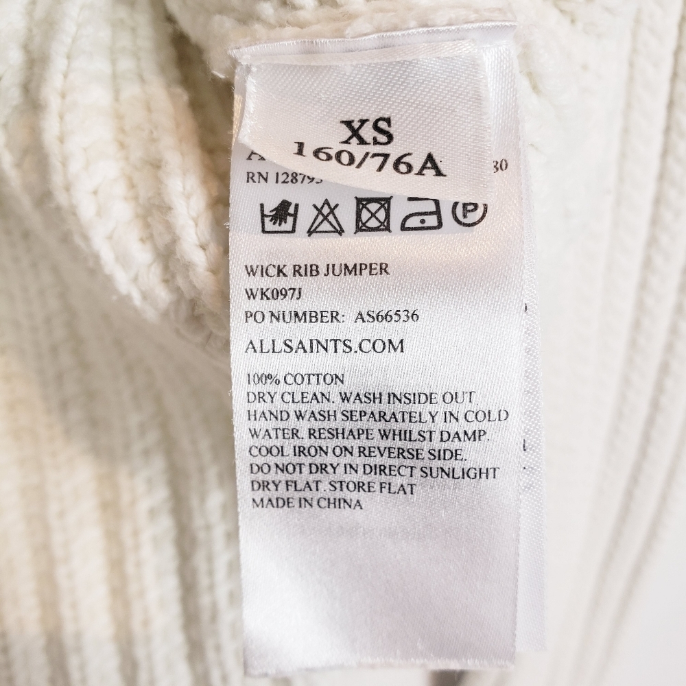 All Saints cable knit sweater - Picture 9 of 9